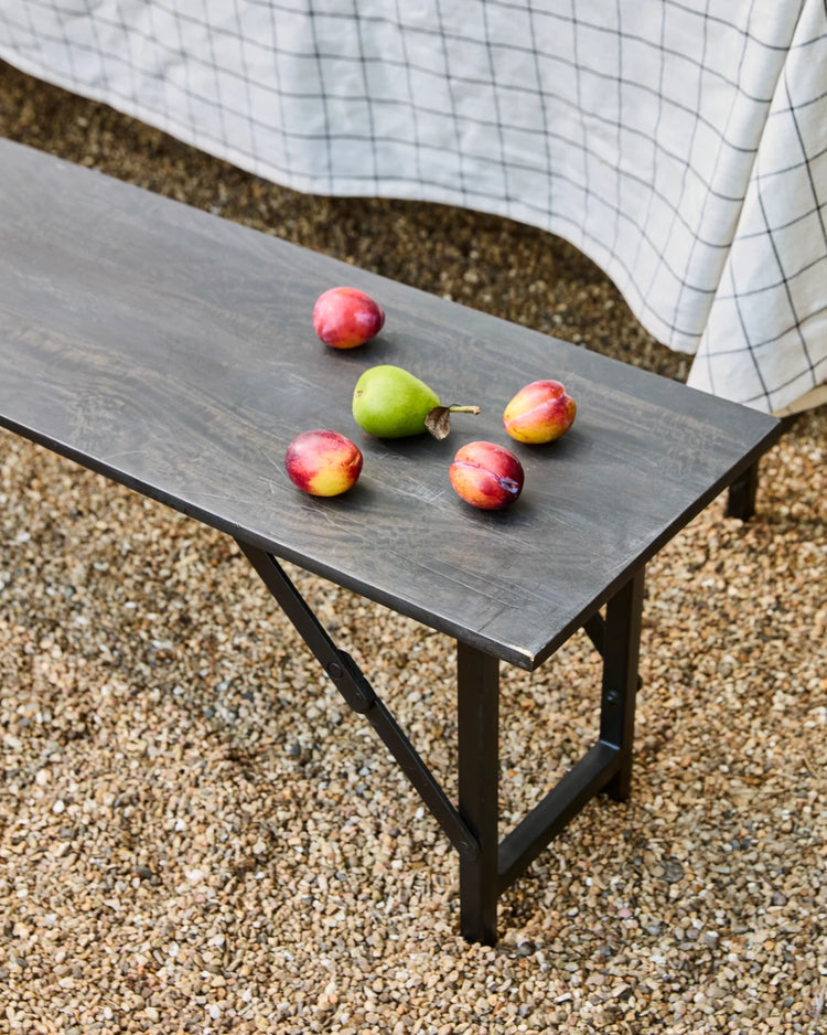 Bench Party black 180 cm