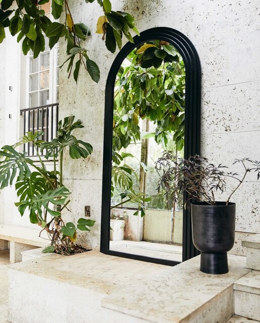 Falco speil Anthracite 200x100 cm