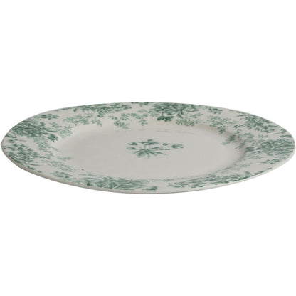 Thourston Flowers green tallerken 23 cm