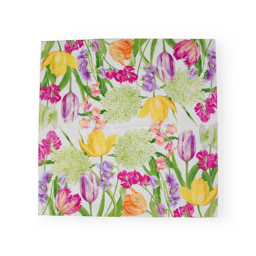 Napkin lunch Spring Flower Show