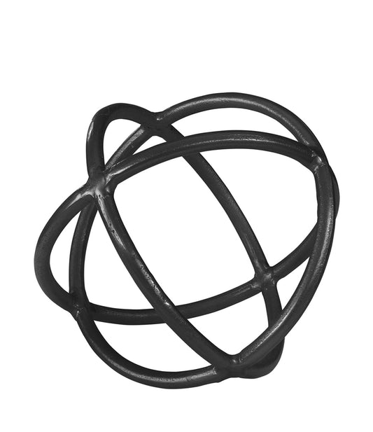 Carlo skulptur Ø16cm sort
