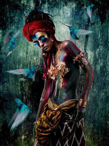 Plexiglass print Hummingbird 80x120 cm
