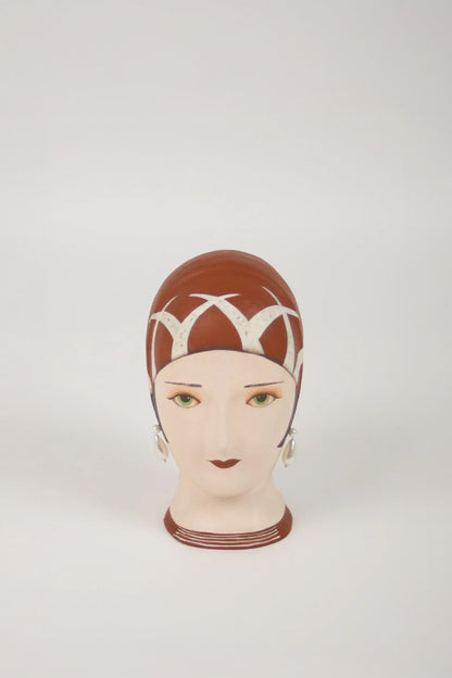 Dekor byste Mary-Jane rust 25 cm