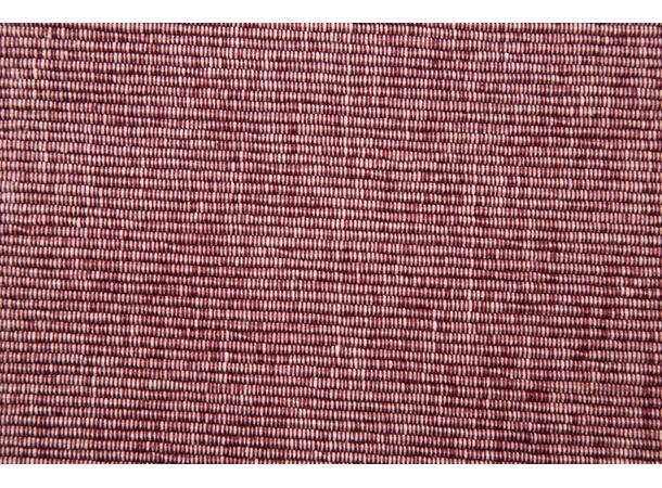Løper ribb bomull plomme 40x140 cm