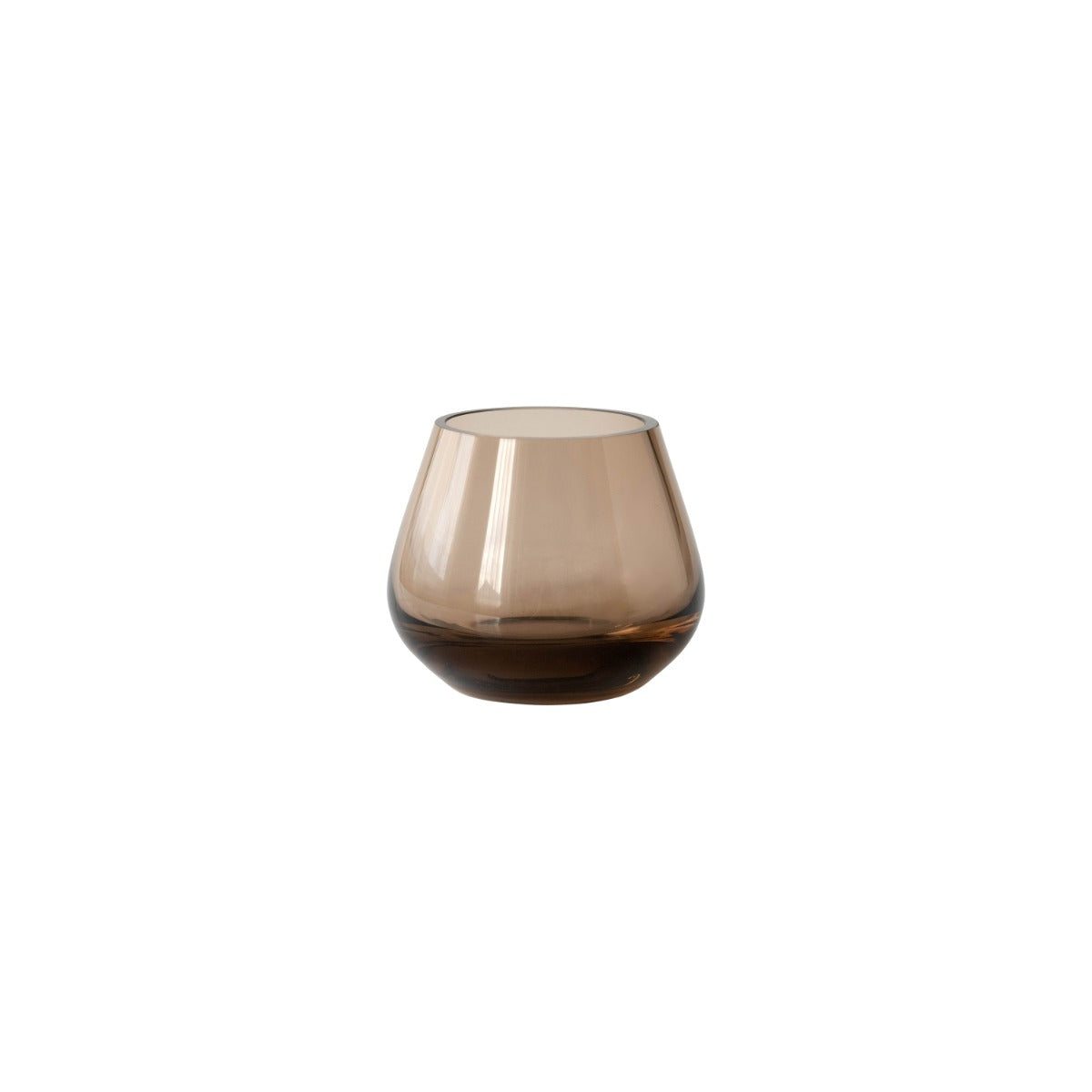 Rocks tea light holder Topaz 8.5 cm