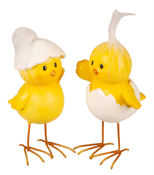 Kylling i egg gul/hvit 6x10 cm