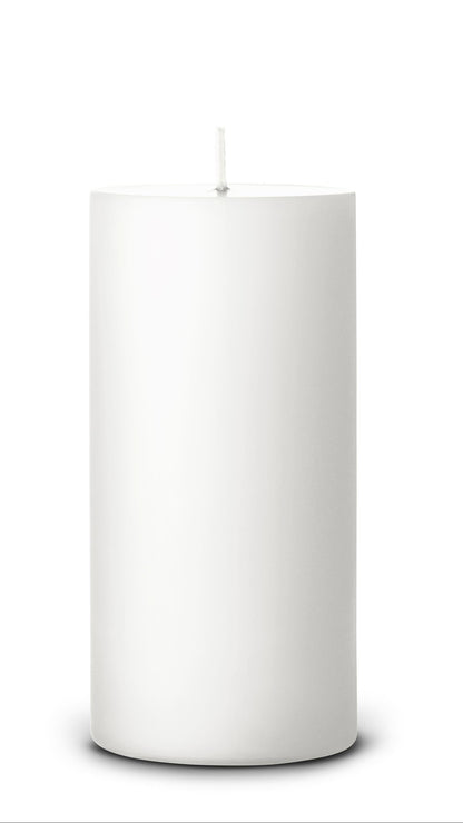 31 Pure White kubbelys 7x15 cm