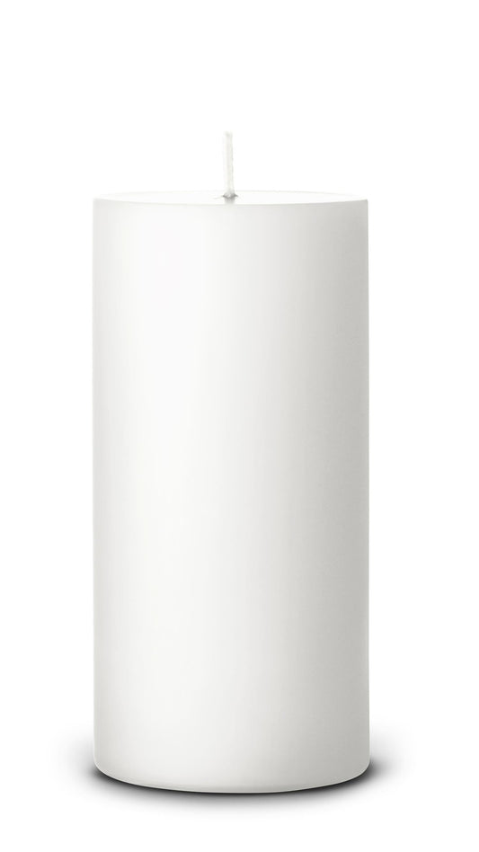 31 Pure White kubbelys 7x15 cm