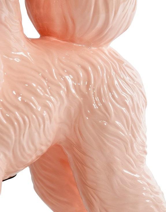 Table lamp pink poodle 74 cm