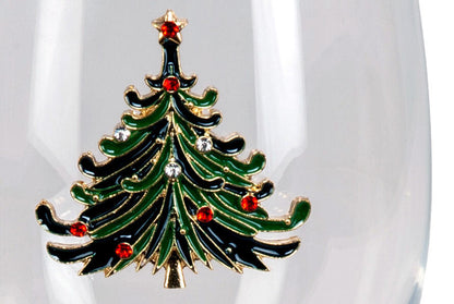 Wine Glass Christmas Tree 480 ml