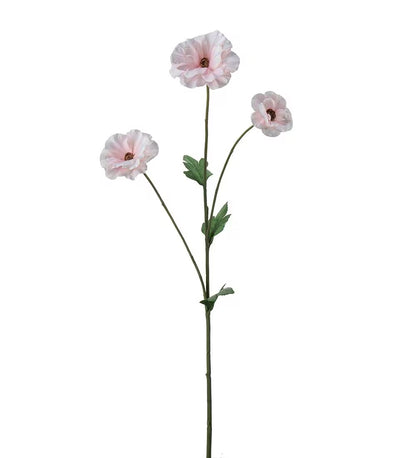 Japanese ranunculus pink 62 cm