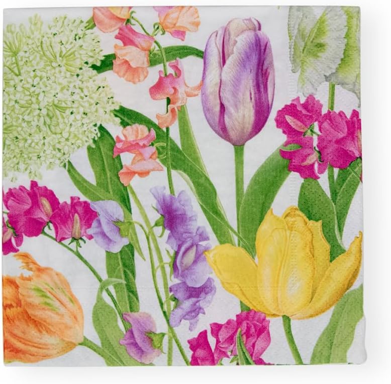 Napkin lunch Spring Flower Show