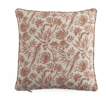 Putetrekk Parrot Rust 50x50 cm