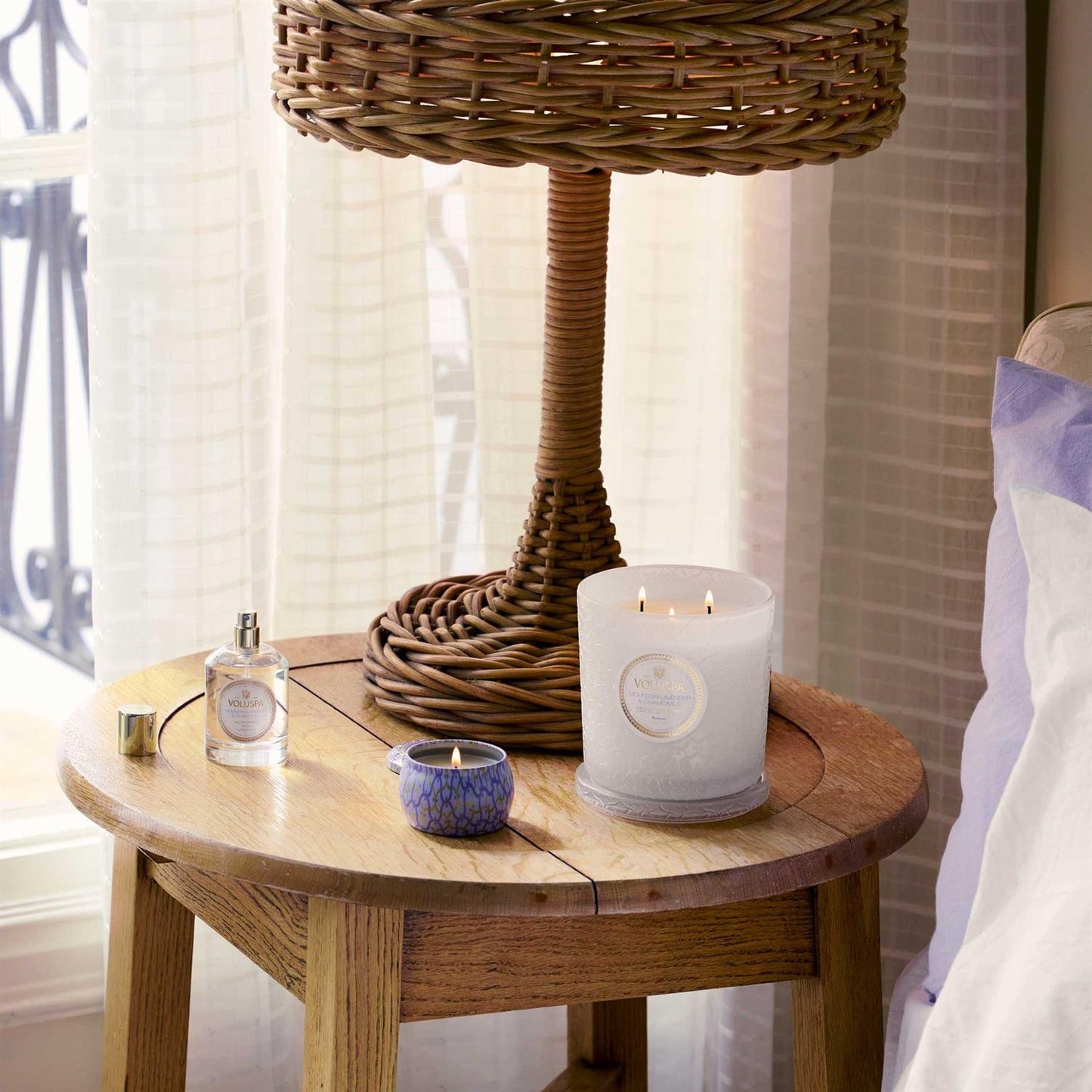 Mountain Lavender & Chamomile Mini Tin Candle 25 Hours