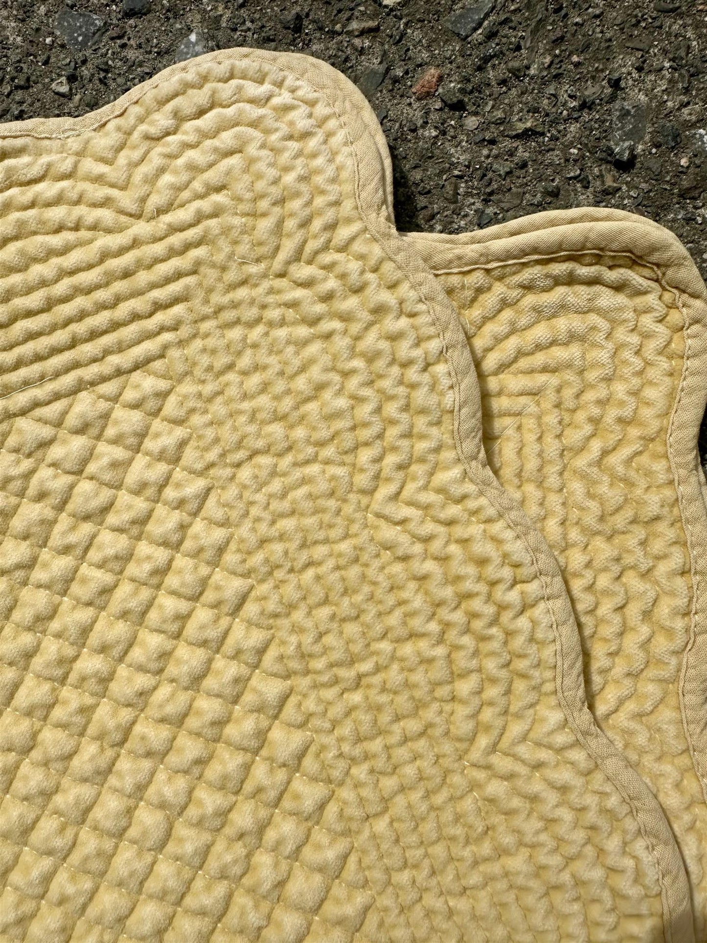 Placemat velour Primrose