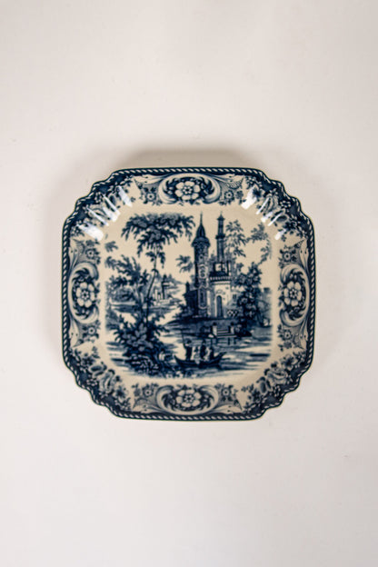 Estelle side plate blue 18 cm