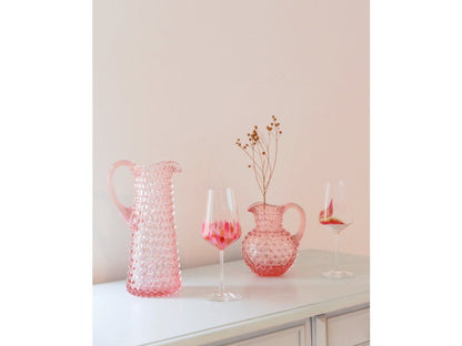 Hobnail Carafe 1L Rosaline