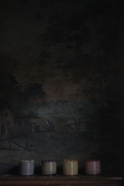 Diana telysholder taupe 10 cm