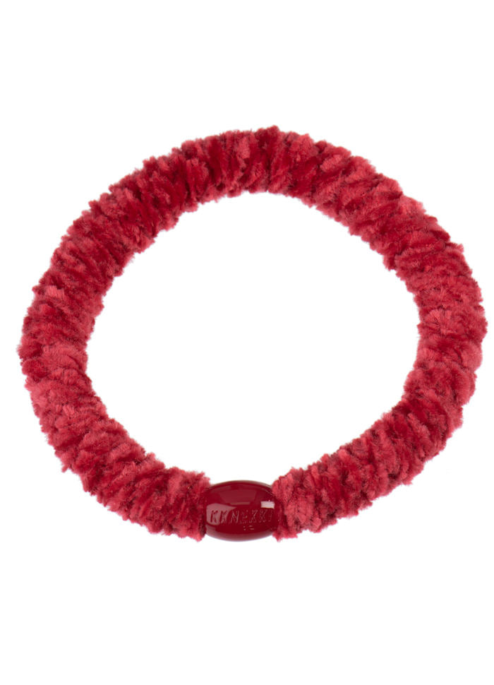 Kknekki hårstrikk Velvet Raspberry