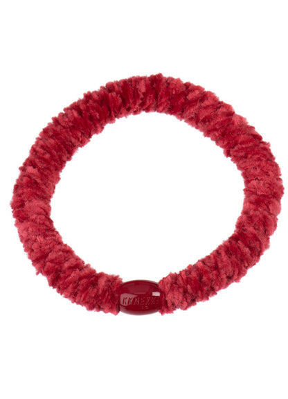 Kknekki hårstrikk Velvet Raspberry