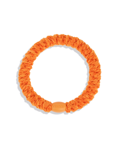 Kknekki hårstrikk Velvet New orange