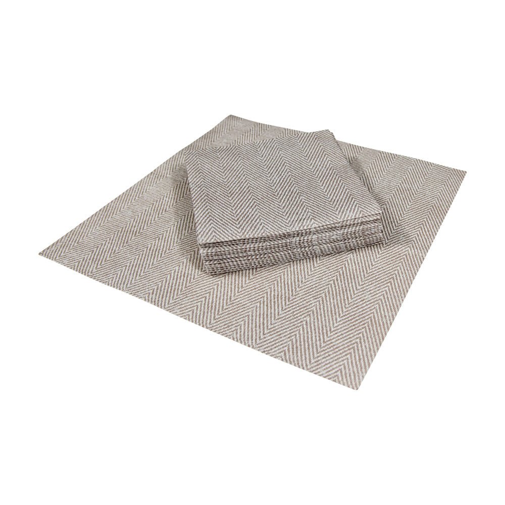 Serviett lunch jute flax