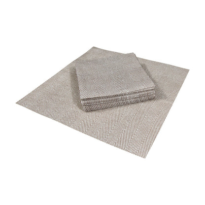 Serviett lunch jute flax