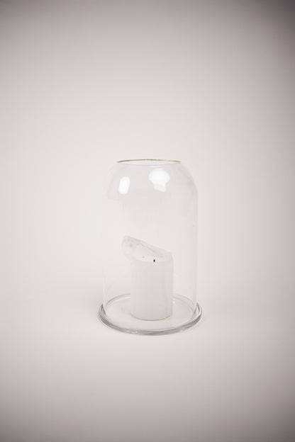 Tindra stormlykt kubbelys 27 cm