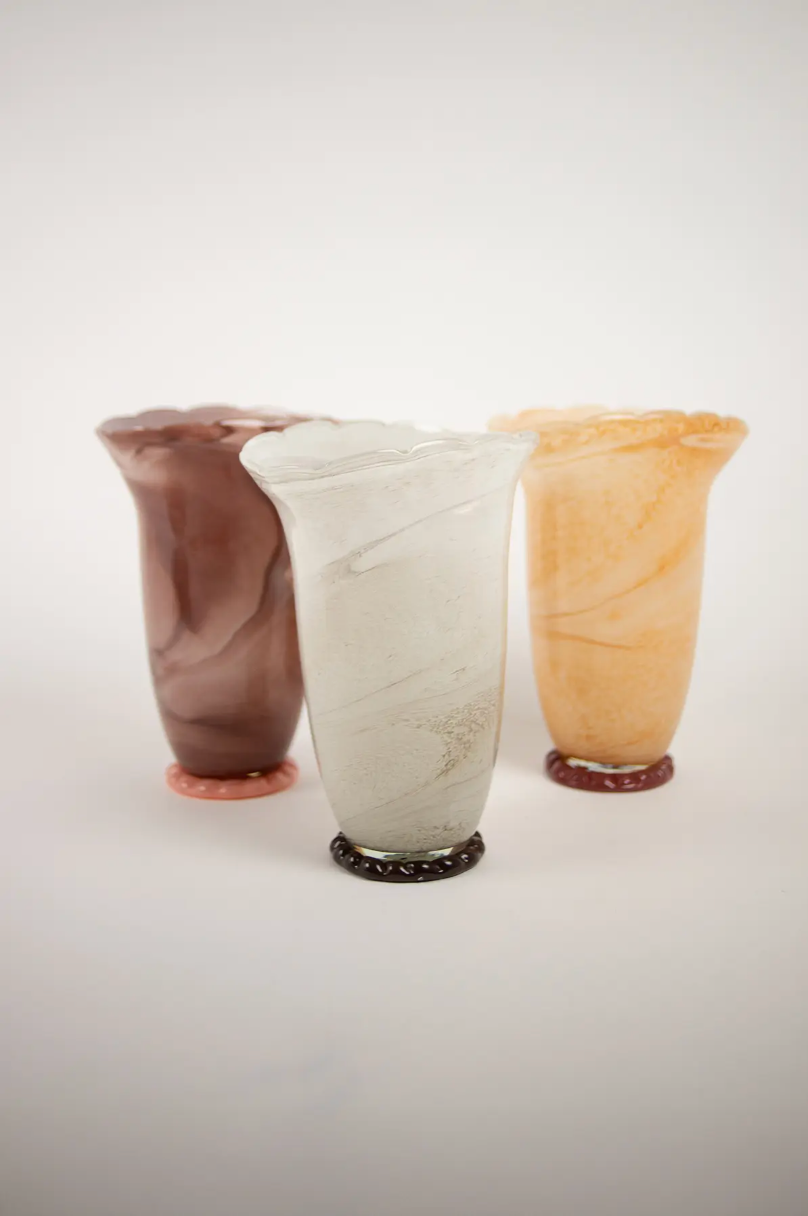 Cosmos vase brun 30 cm