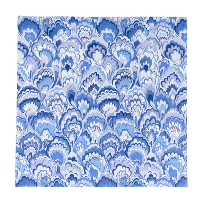 Serviett lunch Marbled Ceramica Indigo