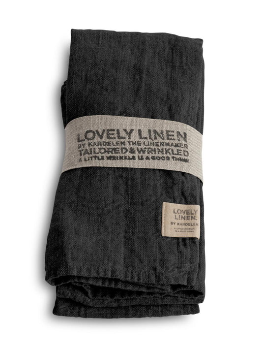 Serviett Lovely 45x45 cm Dark Grey