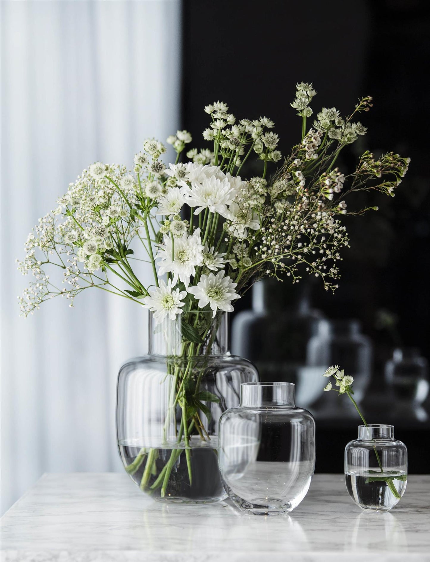 Vase Family clear 11 cm