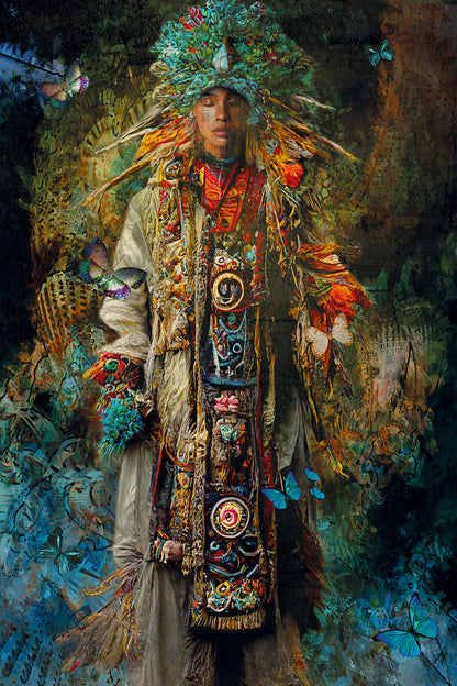 Pleksiglass bilde Eternal hunting grounds 100x150 cm