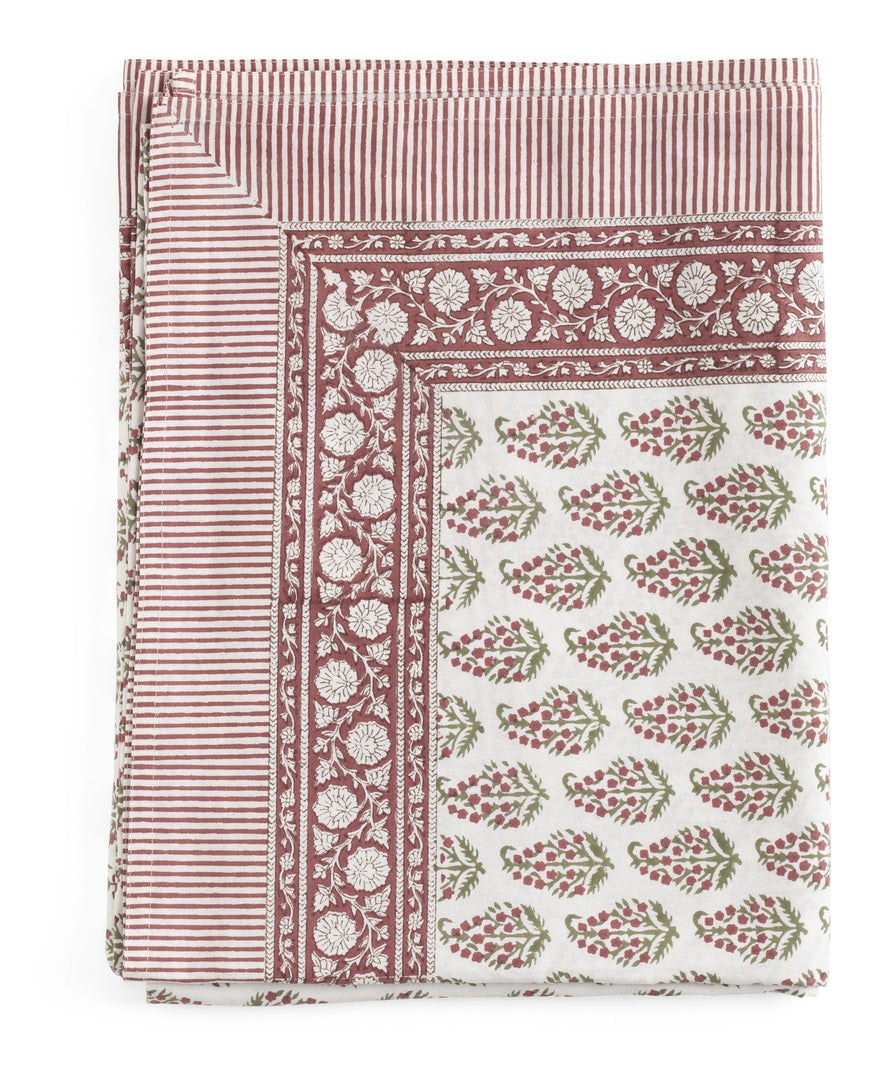 Tablecloth Persian Paisley Red 170x270 cm