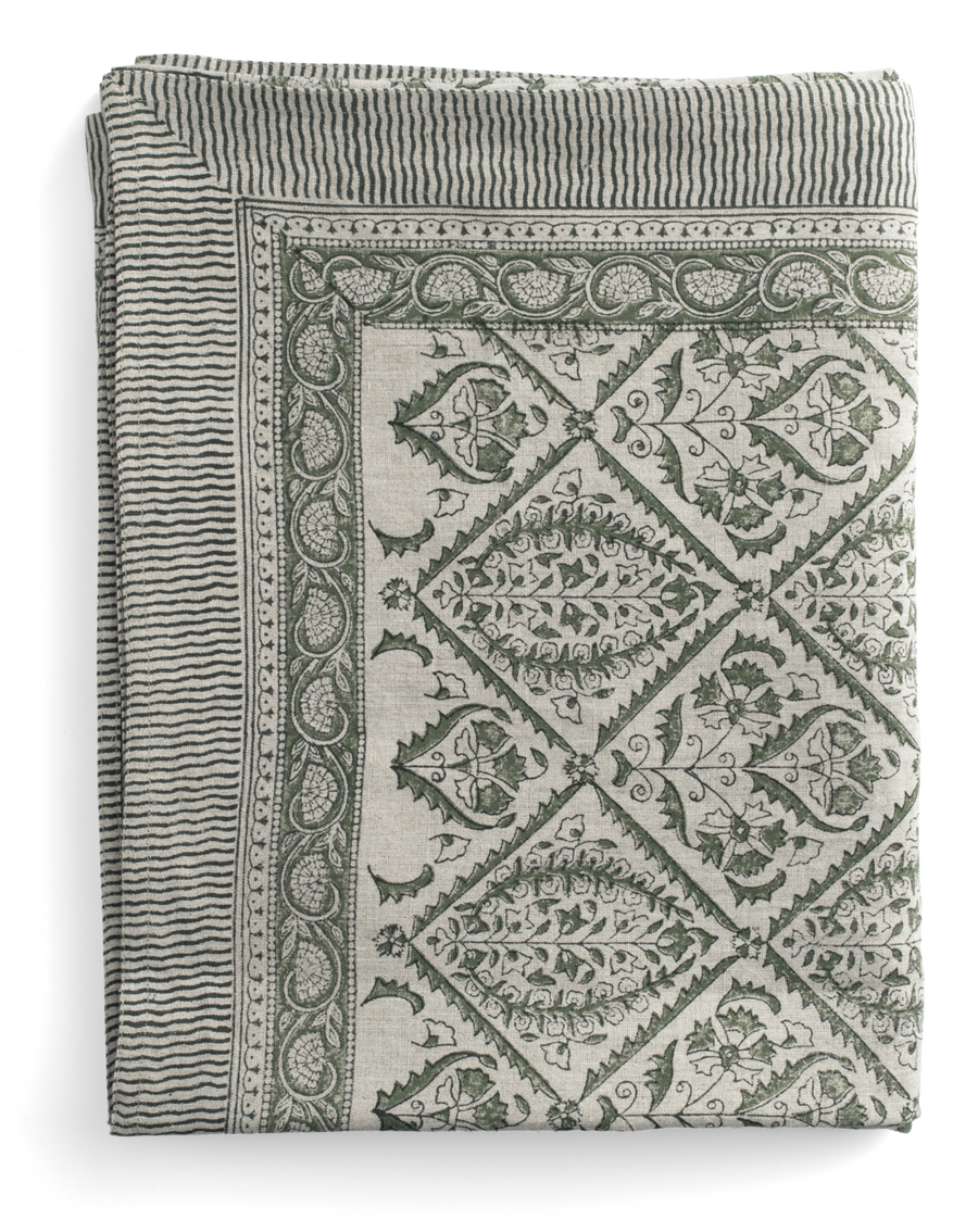 Duk Jaipur Moss Green 150x230 cm