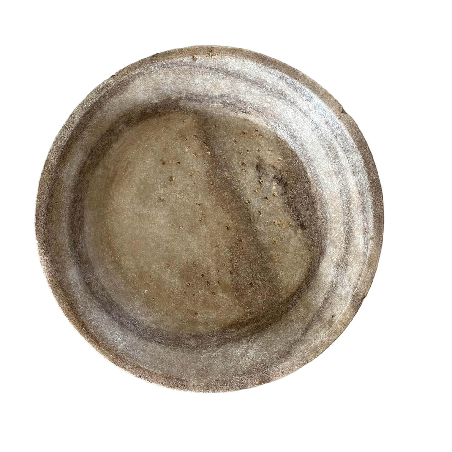 Vintage marmor skål 23 cm