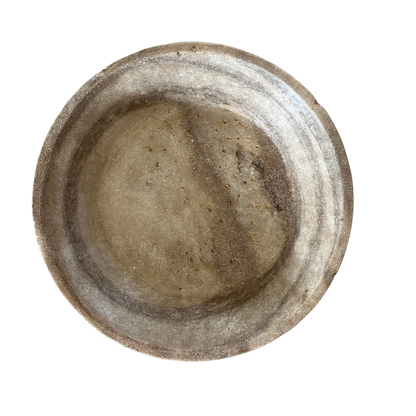 Vintage marmor skål 23 cm