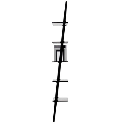 Swedese Libri 5 shelves Black ash