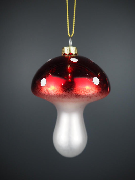 Juletrepynt fluesopp rød