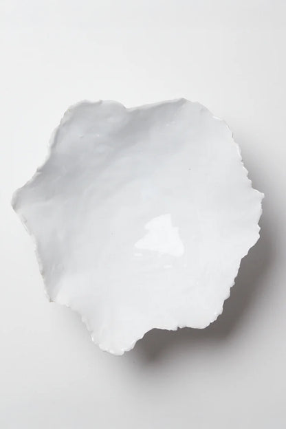 Claire bolle hvit medium 31 cm