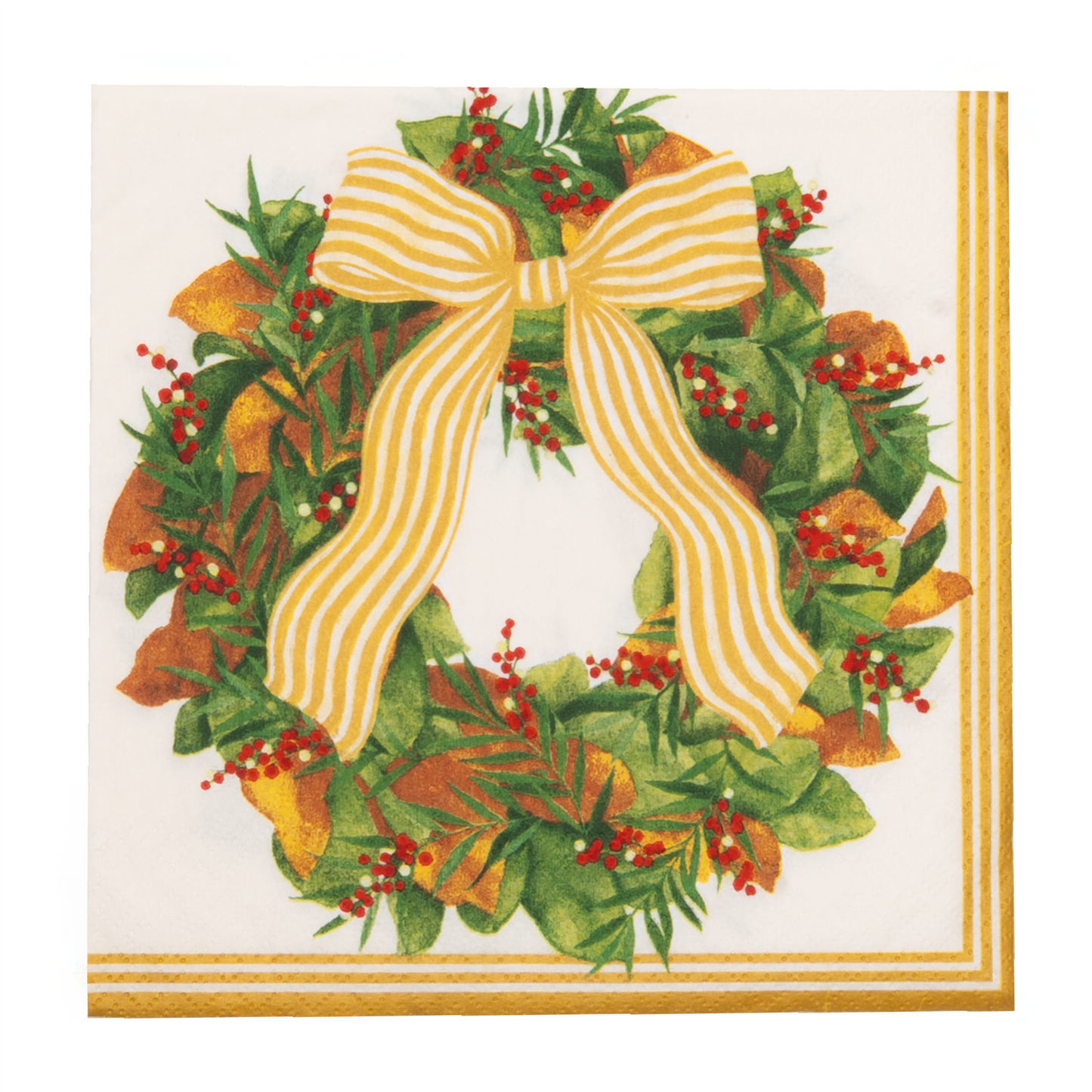 Napkin lunch Magnolia Wreath