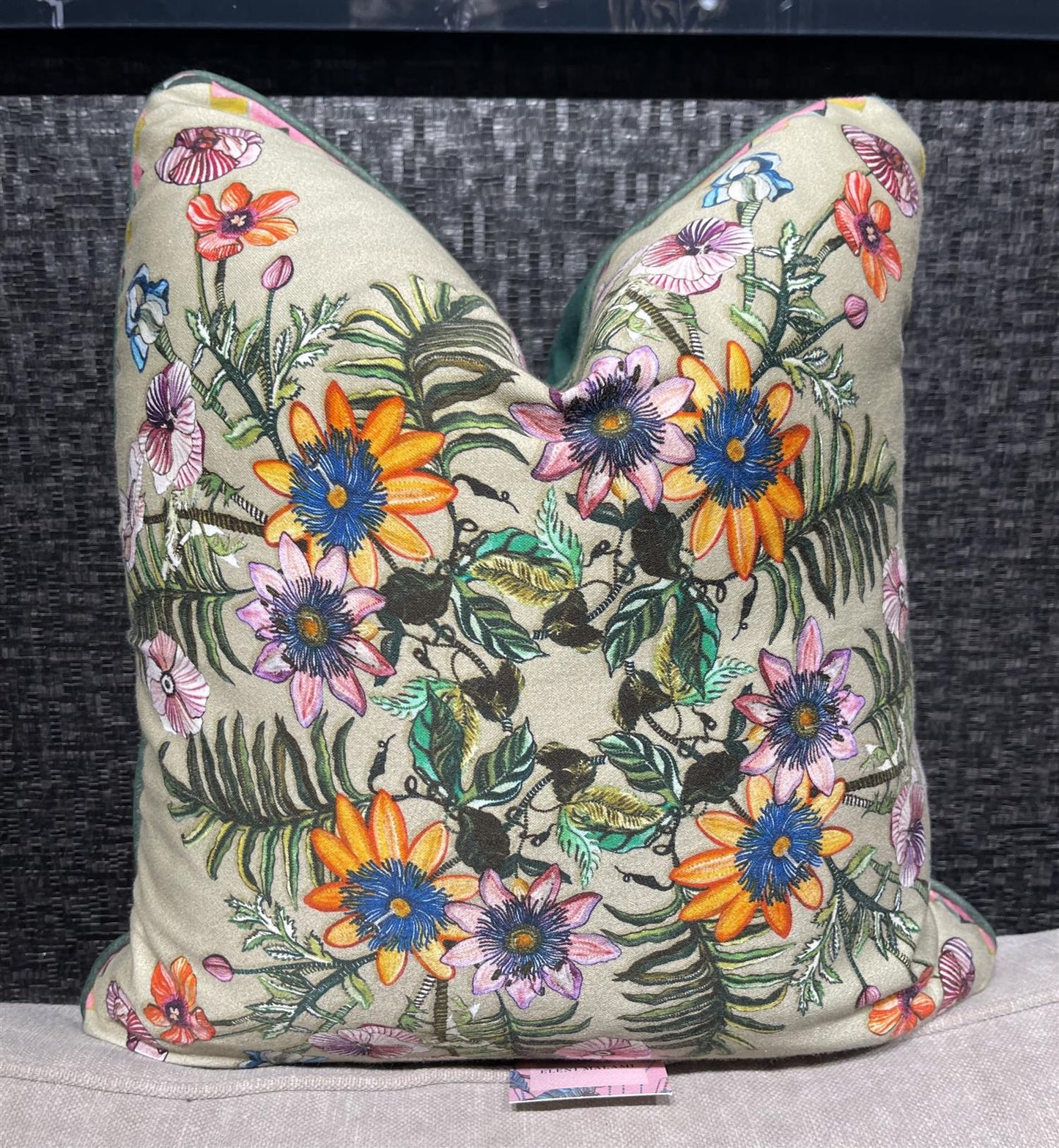 Putetrekk Lisa beige 45x45 cm