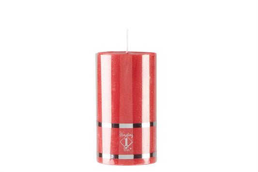 Kubbelys rød 7x12,5 cm