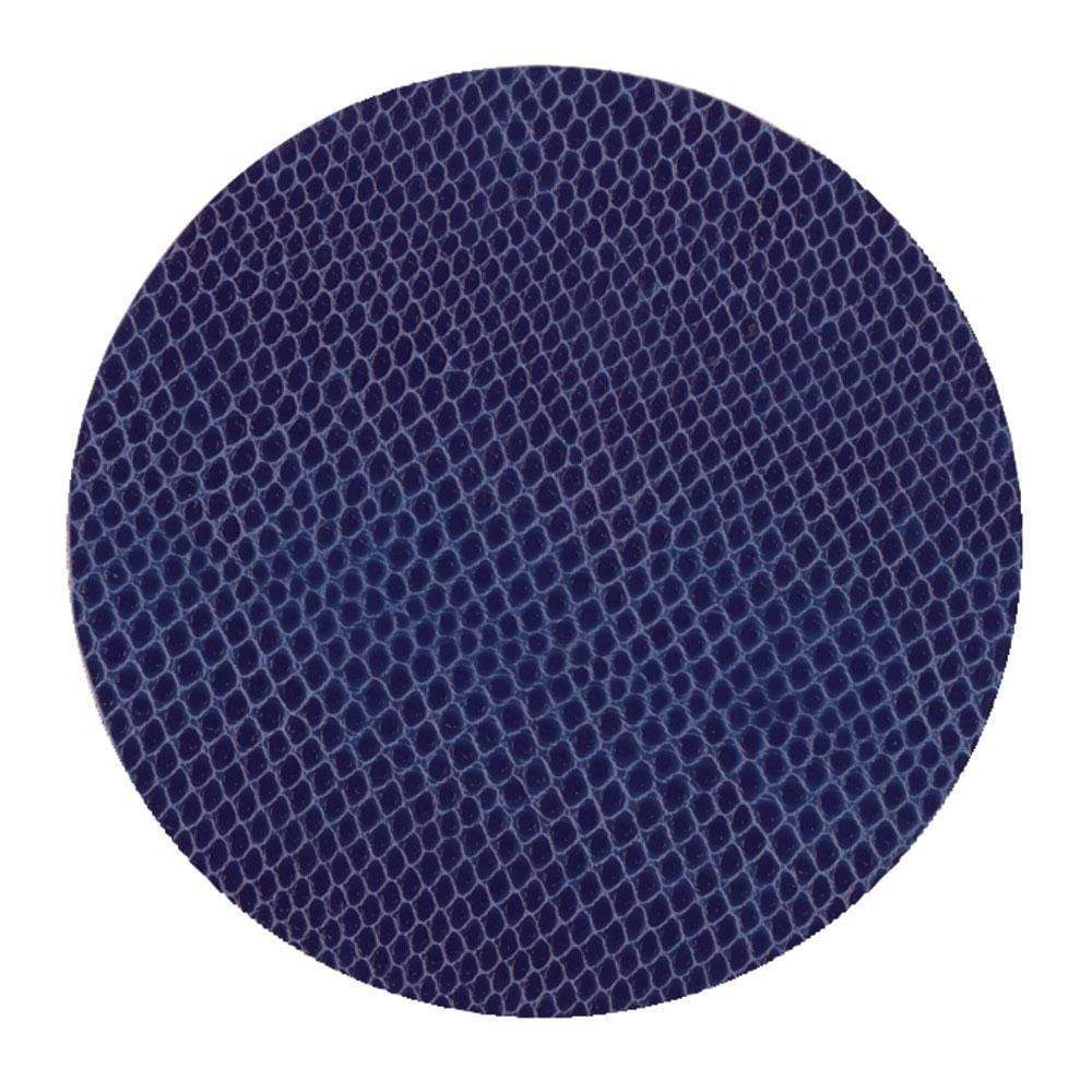 Coaster Snakeskin Navy Blue 8 stk