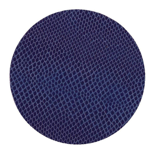 Coaster Snakeskin Navy Blue 8 stk