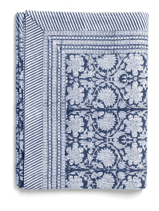 Tablecloth Paradise Navy Blue 160x160 cm