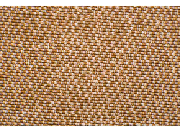 Løper ribb bomull kamel 20x130 cm