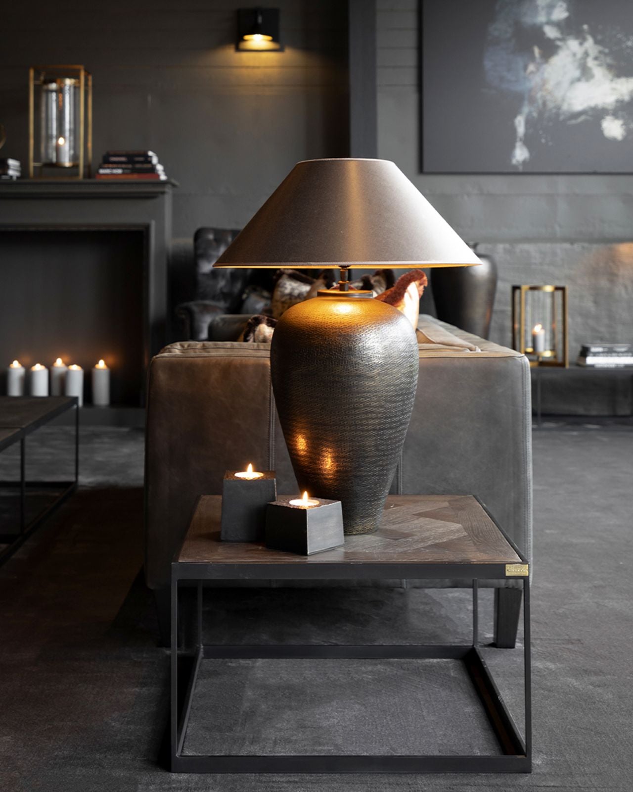 Telysholder Tealight antique bronze M