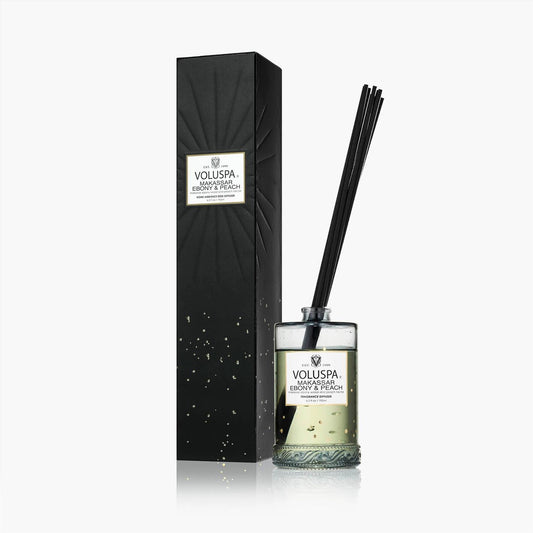 Makkasar Ebony & Peach Reed Diffuser 192 ml