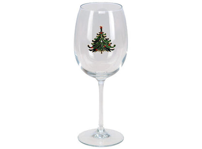 Wine Glass Christmas Tree 480 ml